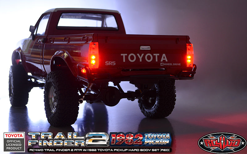 RC4WD Trail Finder 2 RTR w/1982 Toyota Pickup Hard Body Set (Rouge)