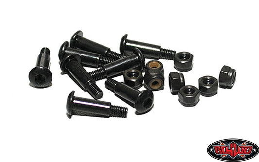 RC4WD Leaf Spring Shoulder Screws (Black)