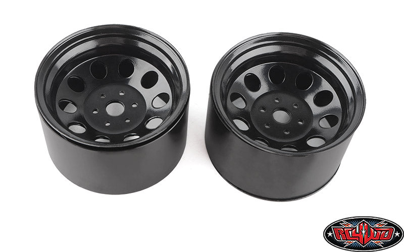 RC4WD 3.8" Pro10 40 Series Steel Beadlock Wheels (Black) (2)