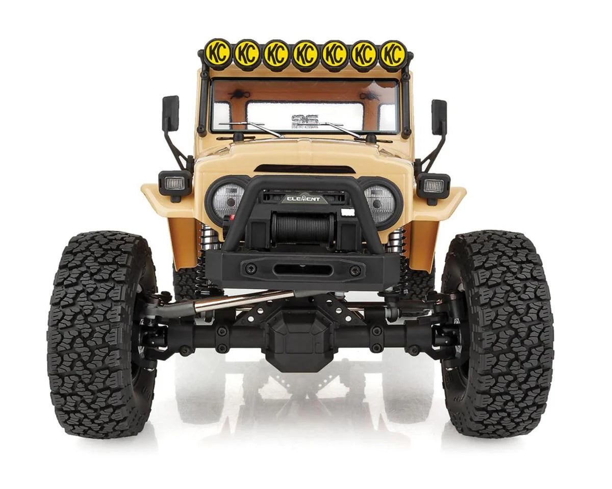 Element RC Enduro Zuul Trail Truck 4x4 RTR 1/10 Rock Crawler (Tan) w/2.4GHz Radio - ASC40124