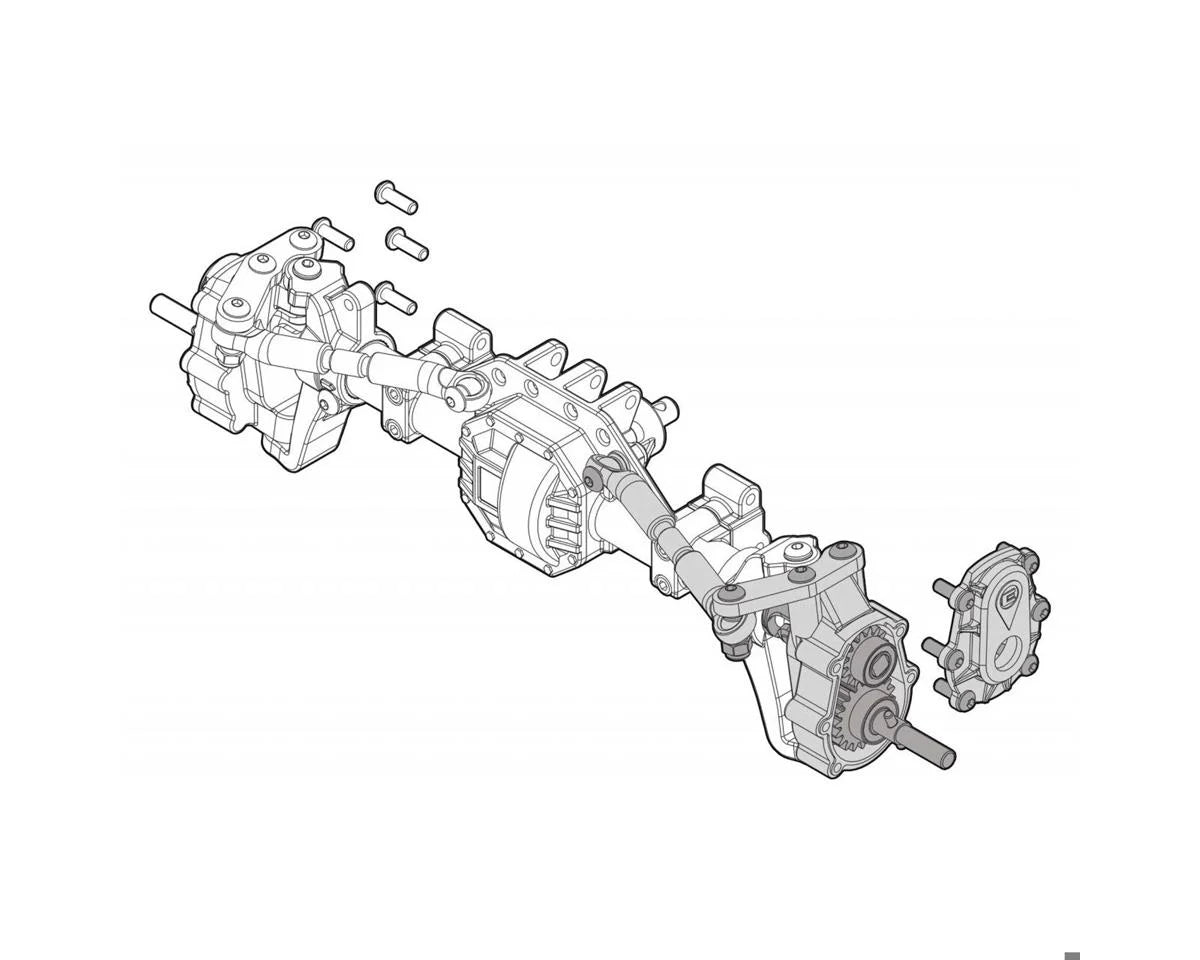 Element RC Enduro Portal Axle Conversion Kit
