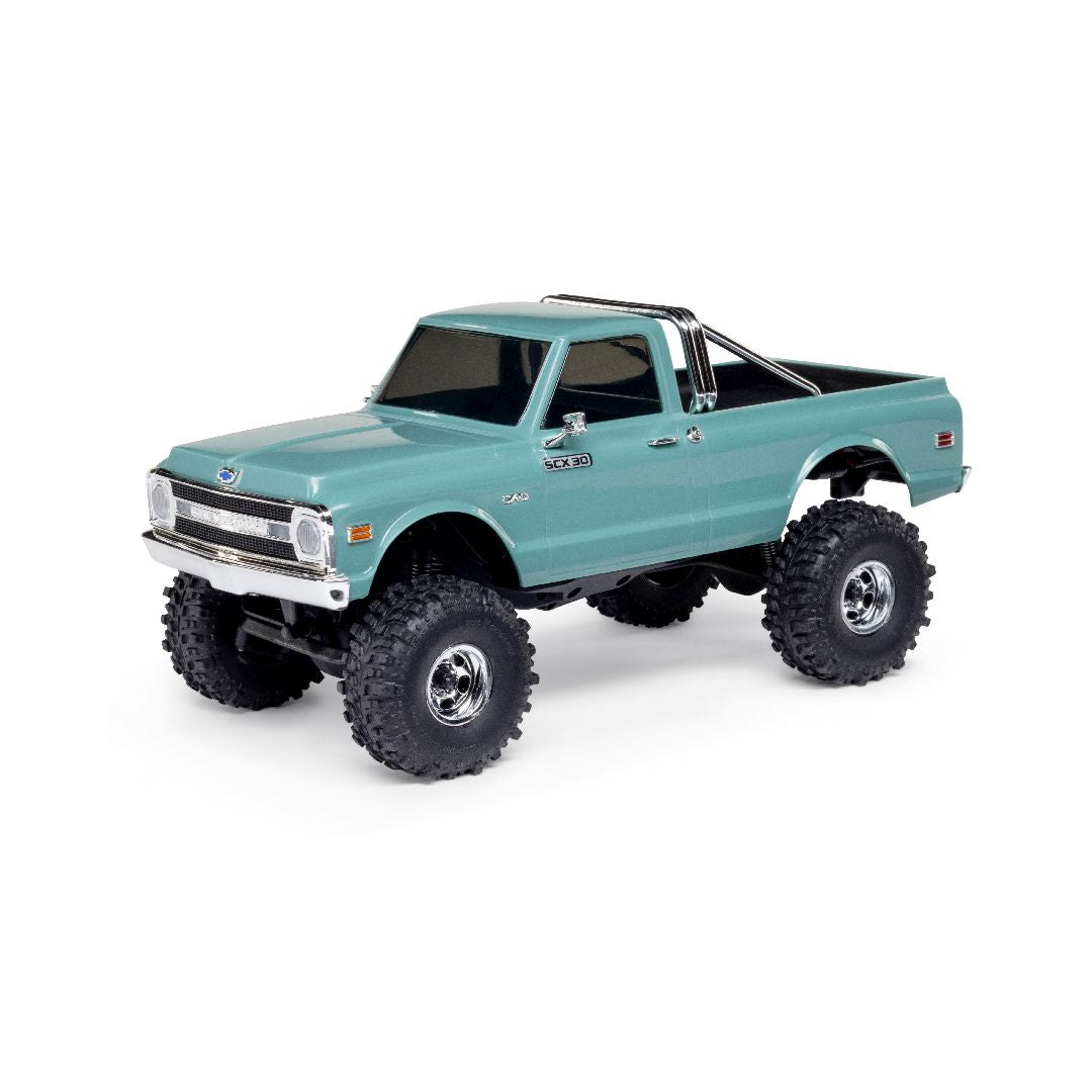 PRÉ-COMMANDE Axial 1/30 SCX30 Chevrolet K10 (Battery & Charger Included)(Black/green) Disponible dès le 21/01/2026