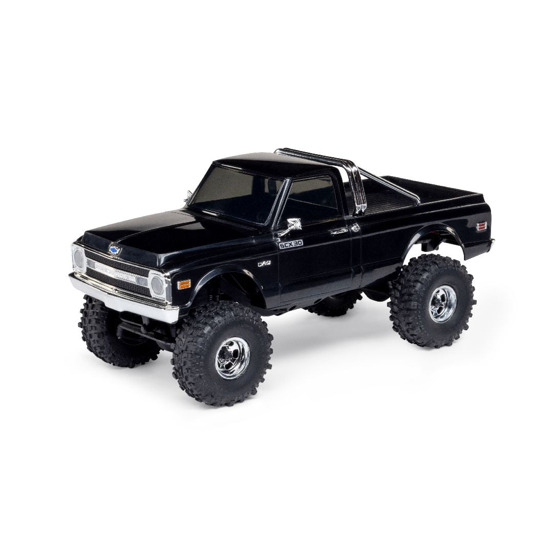 PRÉ-COMMANDE Axial 1/30 SCX30 Chevrolet K10 (Battery & Charger Included)(Black/green) Disponible dès le 21/01/2026