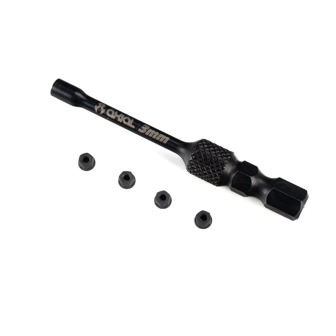 Axial SCX30 Wrench, Wheel Nut, Serrated, Steel