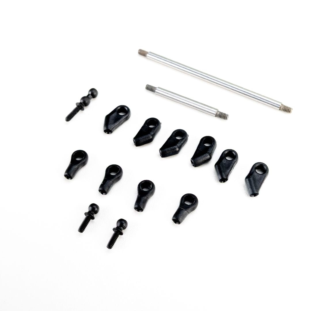 Axial SCX30 Steering Links, Steel, Wide