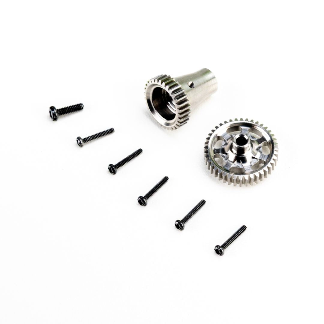 Axial SCX30 Transmission Gear Set, Titanium