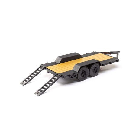 Axial 1/24 Flat Bed Vehicle Trailer with LED Taillights