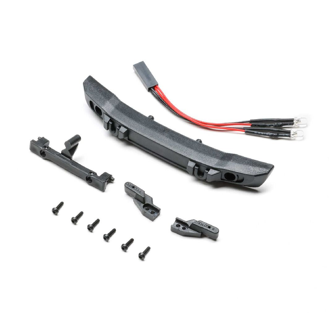 Integy CNC-Aluminium-Frontstoßfänger Mit LED (2 Stück) Für Axial SCX-10, Dingo & Honcho, 1/10 RC-Crawler Integy CNC-Aluminium-Frontstoßfänger Mit LED (2 Stück) Für Axial SCX-10, Dingo & Honcho, 1/10 RC-Crawler