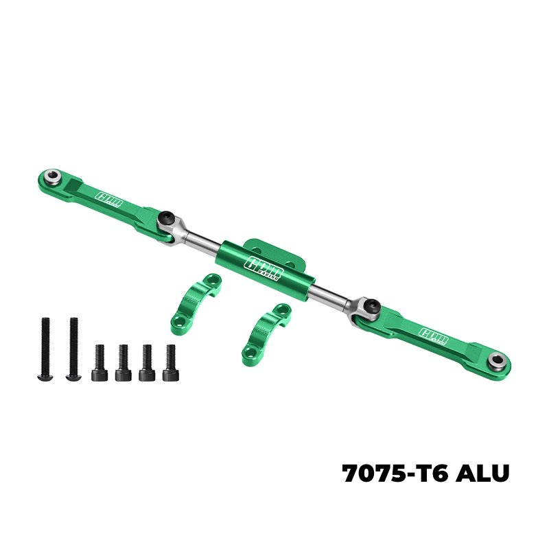 GPM H10162 Precision CNC Aluminum Front Steering Link for VANQUISH H10 Optic  [H10162]couleurs variées