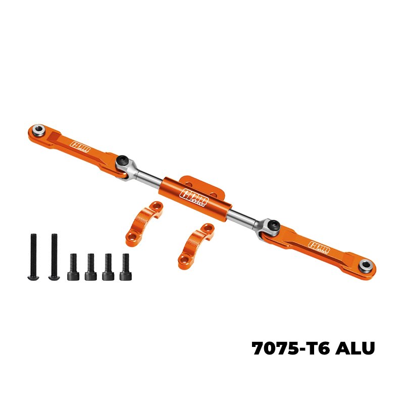GPM H10162 Precision CNC Aluminum Front Steering Link for VANQUISH H10 Optic  [H10162]couleurs variées