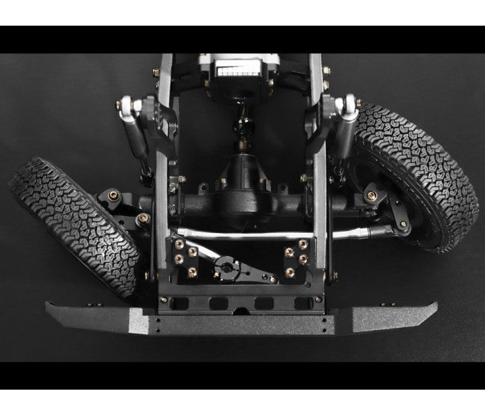 Boom Racing BRX02 - 1/10 4WD Scale Performance Chassis Kit Leaf Spring Version For Team Raffee Co. D110 for BRX02 (Chassis seulement)