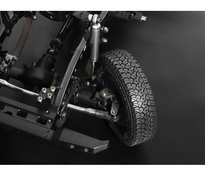 Boom Racing BRX02 - 1/10 4WD Scale Performance Chassis Kit Leaf Spring Version For Team Raffee Co. D110 for BRX02 (Chassis seulement)