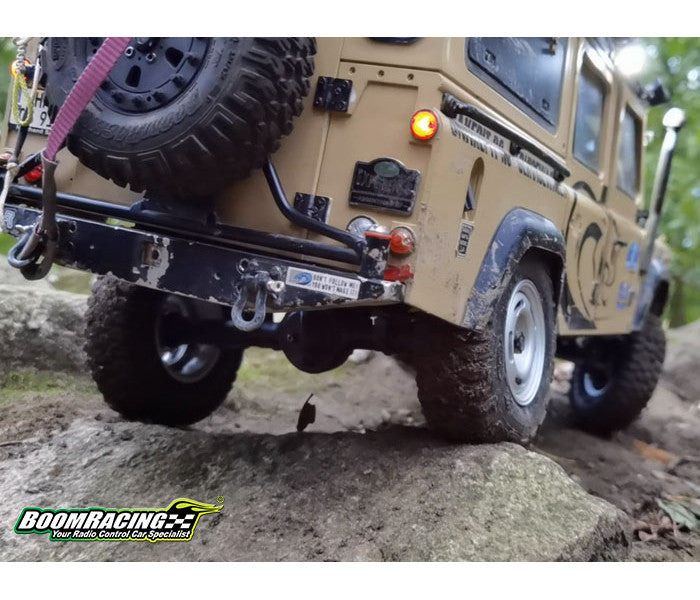 Boom Racing BRX02 - 1/10 4WD Scale Performance Chassis Kit Leaf Spring Version For Team Raffee Co. D110 for BRX02 (Chassis seulement)