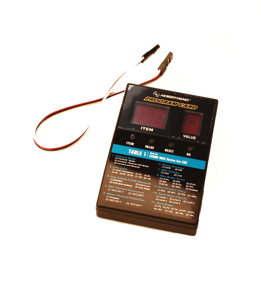 Carte de programmation LED - pour variateurs (ESC)