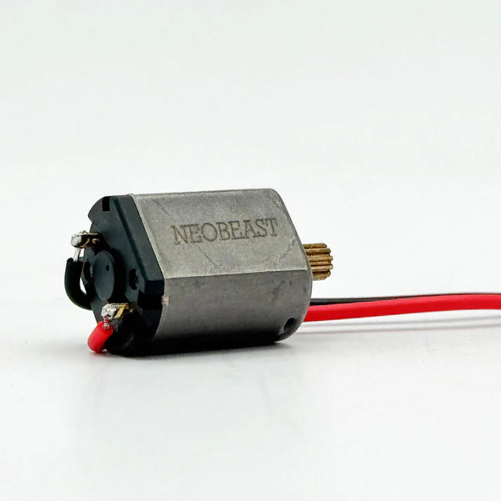 Mofo RC | NeoBeast 30 Brushed Motor w/ Mod.3 11t Pinion (Direct Fit for Axial® SCX24™/SCX30™/AX24™)