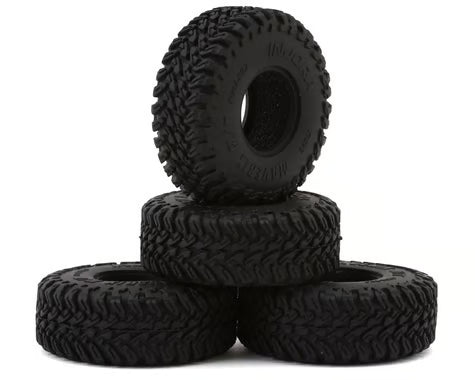 Injora 0.7" Maverix M/T Micro Rock Crawler Tires (4) (41mm OD) w/Foam Inserts