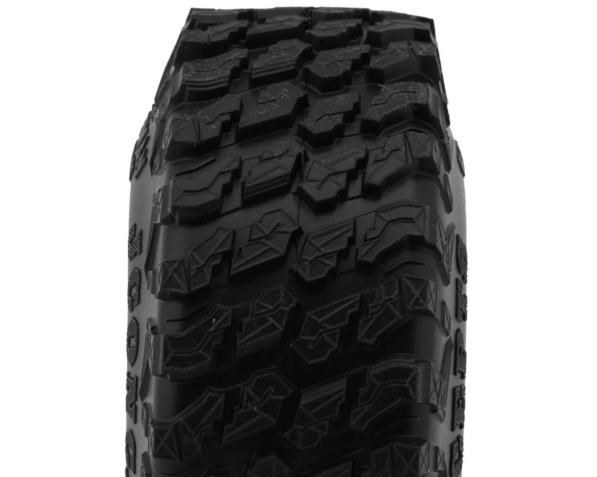 JConcepts Bossman 1.9" All Terrain 1/10 Rock Crawler Tires (2) (4.19" OD) (Green)
