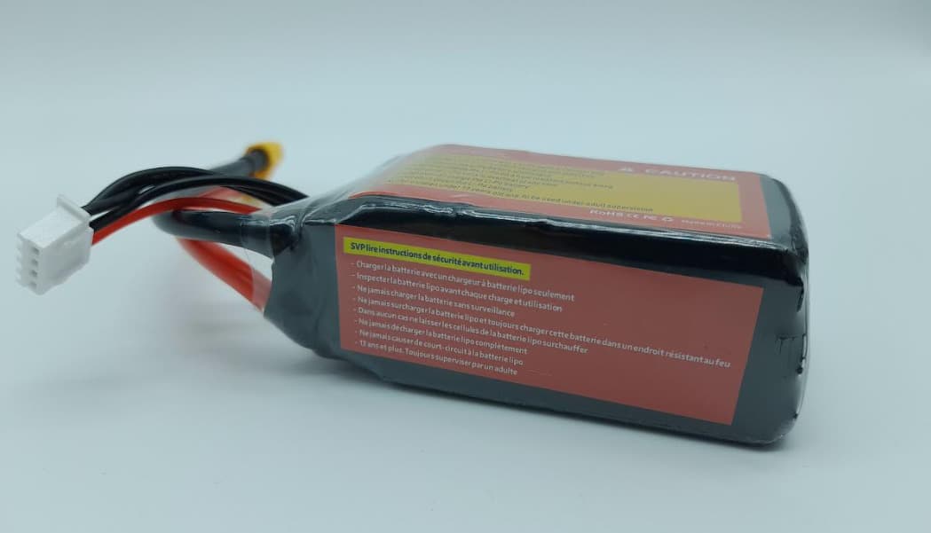 Batterie Lipo 3S 11.1V 2200mAh 60C XT60 (WAGB3S2260SX6)
