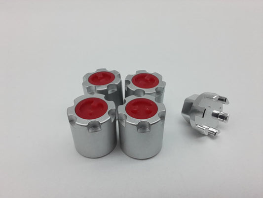 Caps de roues Argent WAG (SWH-2 )