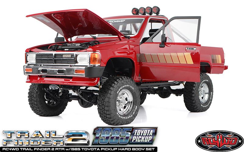 RC4WD 1/10 Trail Finder 2 RTR w/1985 Toyota Pickup - Red