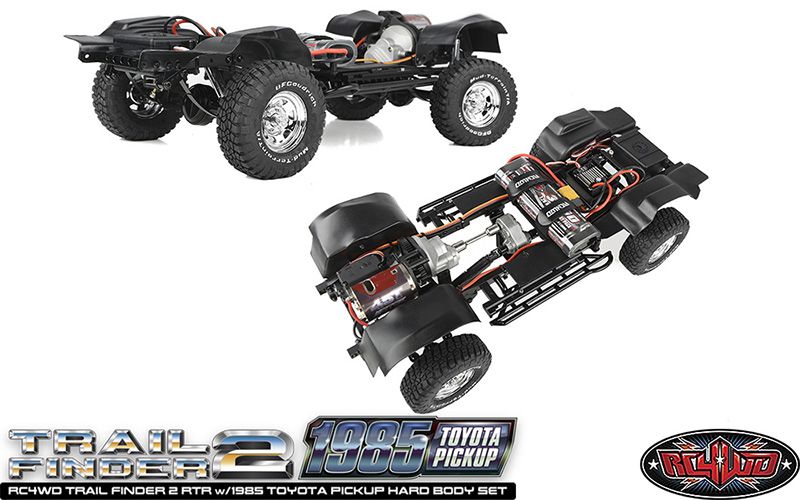 RC4WD 1/10 Trail Finder 2 RTR w/1985 Toyota Pickup - Red