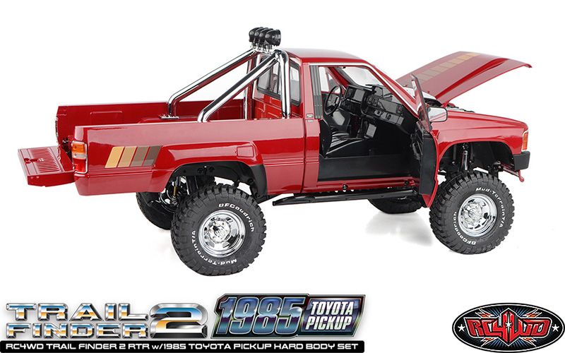 RC4WD 1/10 Trail Finder 2 RTR w/1985 Toyota Pickup - Red