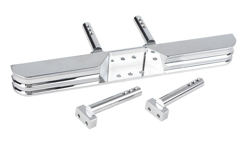 RC4WD Tough Armor Rear Step Bumper for Toyota - Chrome