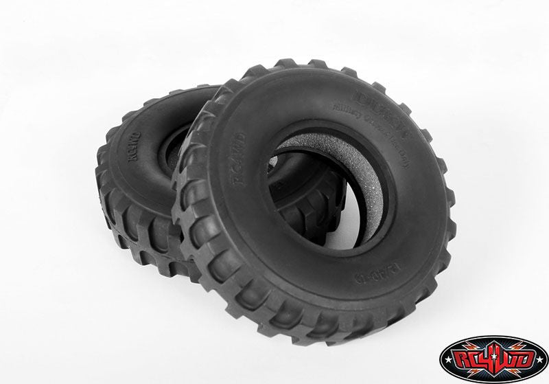 RC4WD 1.9" DUKW Military Offroad Advanced X3 Tires 3.98" OD (2)