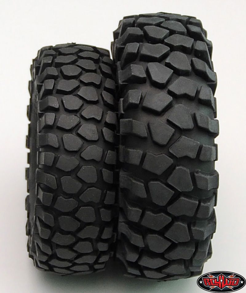 RC4WD 1.55" Rock Crusher X/T X3 Scale Tires 3.69" OD (2)