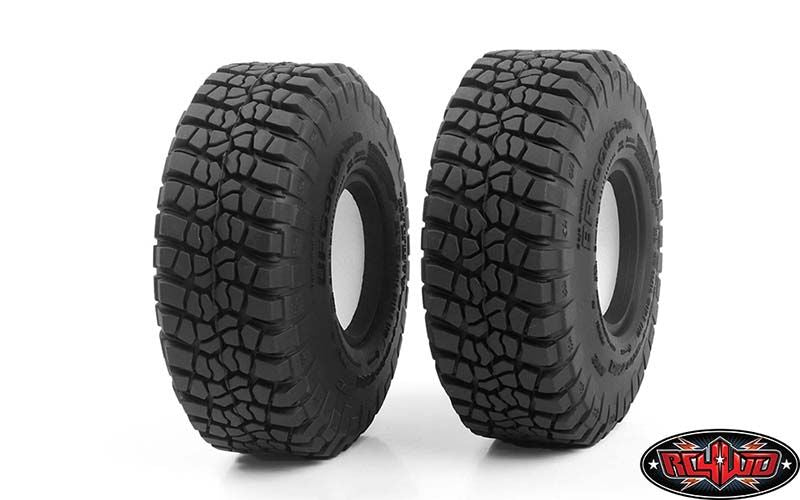RC4WD 1.9" BFGoodrich Mud-Terrain T/A KM2 X2S Tires 4.56" OD (2)