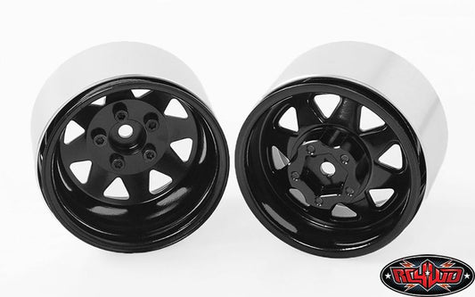 RC4WD 1.9" 5 Lug Deep Dish Wagon Steel Beadlock Wheels (4) couleurs variées