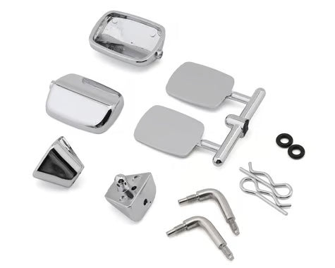 RC4WD TF2 Chevrolet K10/Blaze ABS Molded Side Mirrors Set (Chrome)