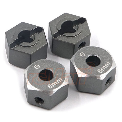 Samix Element Enduro Aluminum Hex Adapter  (4) (8mm)