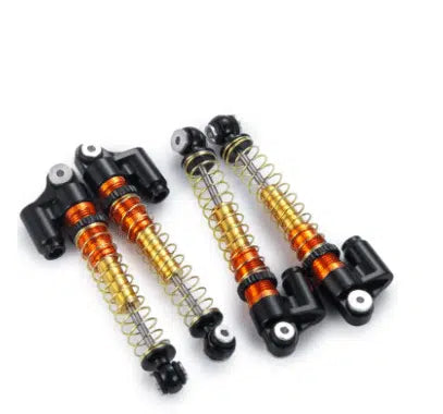 Lot de 4 amortisseurs SCX24 orange (WAGSHKSX244OR)