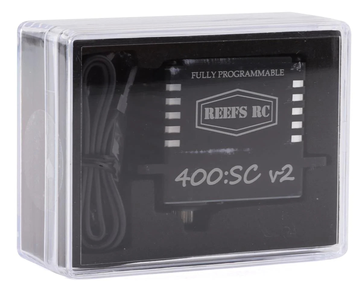 Reefs RC 400:SC V2 High Speed Steel Gear Digital Servo (High Voltage)
