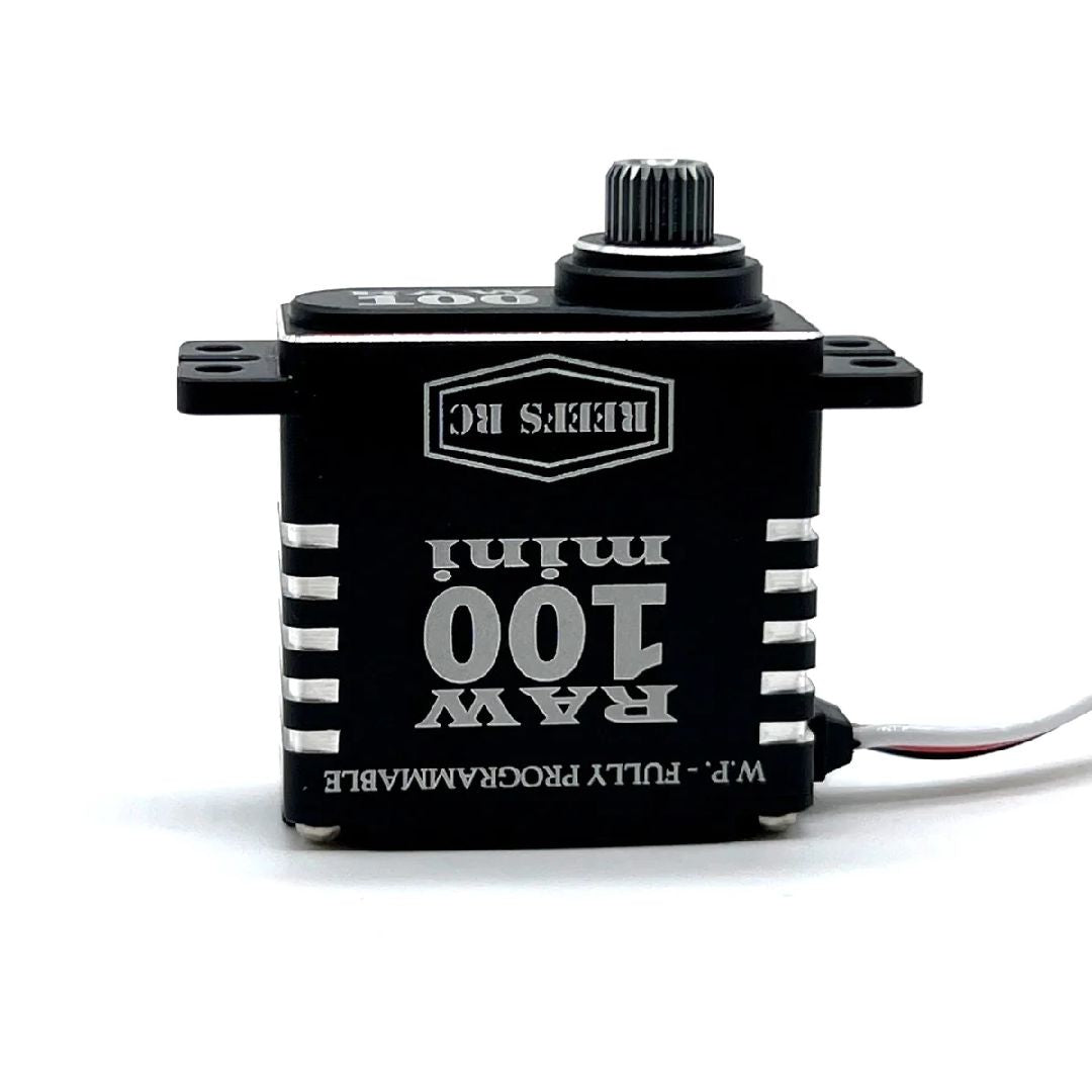 Reefs RAW100 Mini Submarine Servo - 103oz 0.08sec@8.4V-Blk