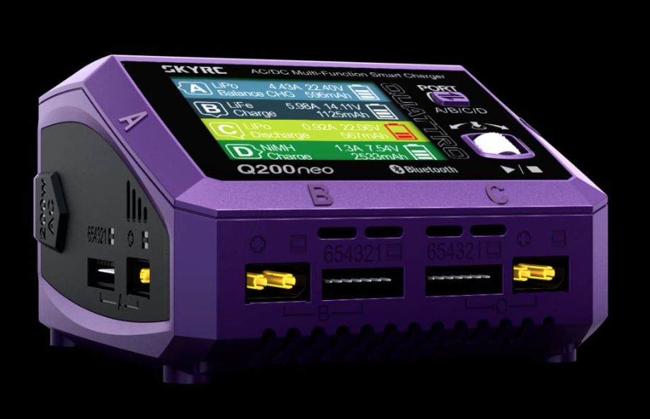 SkyRc Q200neo 4 Port-Independent Charger