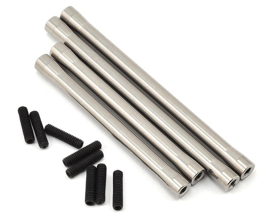 Ensemble de biellettes inférieures en acier inoxydable SSD RC - SCX10 II HD (4)