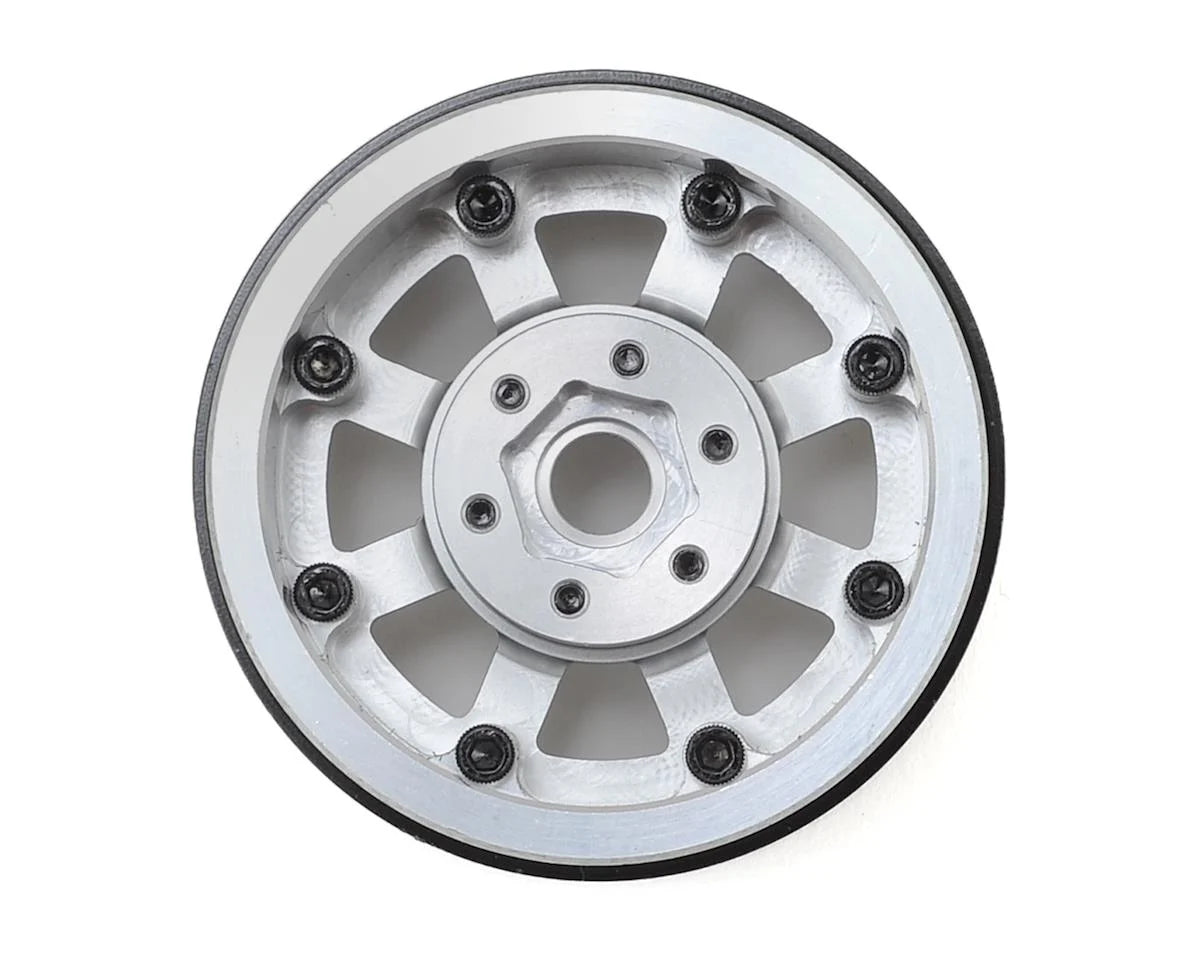 SSD RC Assassin 1.9" Beadlock Crawler Wheels (Silver) (2)