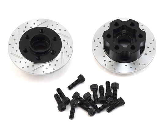 Moyeu de roue +6 mm avec rotor de frein SSD RC