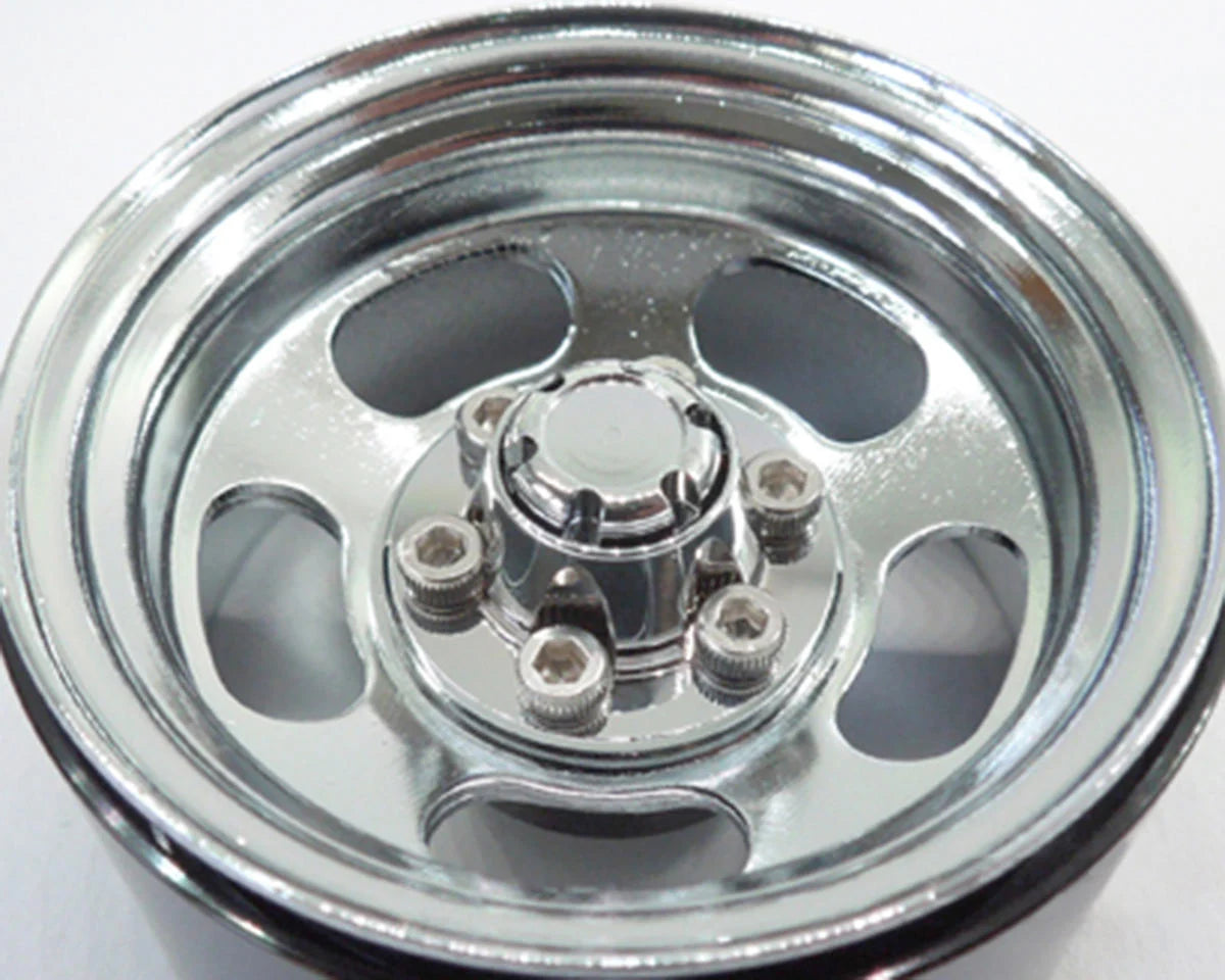 SSD RC Wheel Center Caps (Chrome) (2)