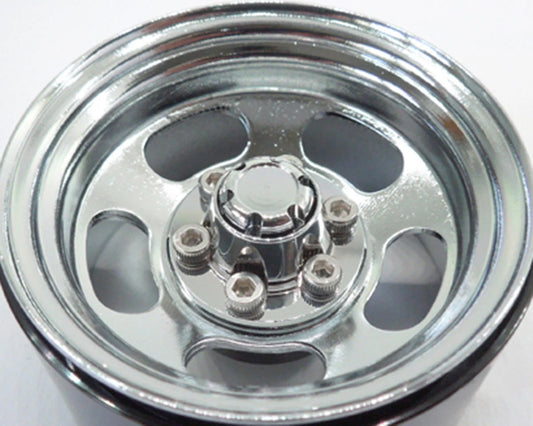 SSD RC Wheel Center Caps (Chrome) (2)