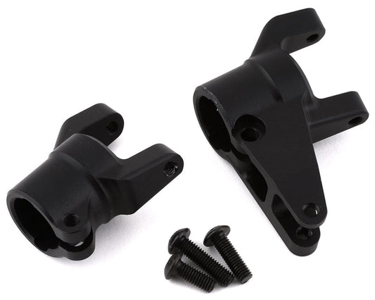 Moyeux C à essieu droit en aluminium SSD RC - SCX10 III (noir) (2)