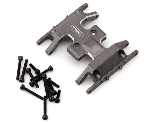 Treal Hobby Axial SCX24 Aluminum Skid Plate (Grey)