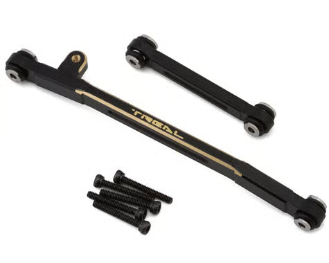 Treal Hobby Axial SCX24 Brass Steering Linkage Set (10g) (Black)