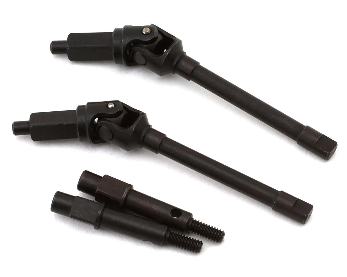 Treal Hobby Axial SCX24 Steel Front CVD Shafts (2)