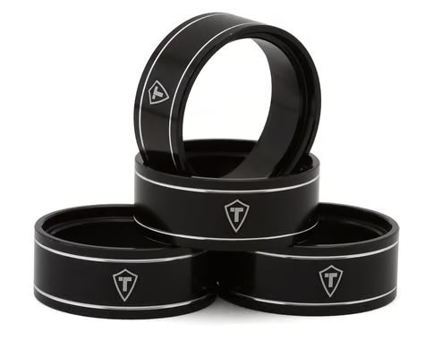 Treal Hobby 1.0" Aluminum Center Beadlock Wheel Rings (4) (6g Each)