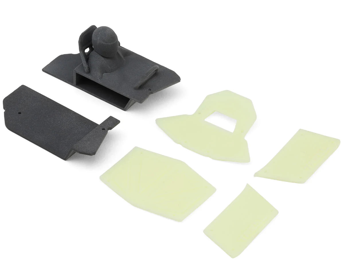 Treal Hobby Axial SCX24 DIY Buggy Nylon Cage & Panels Kit (132mm Wheelbase) (Grey)