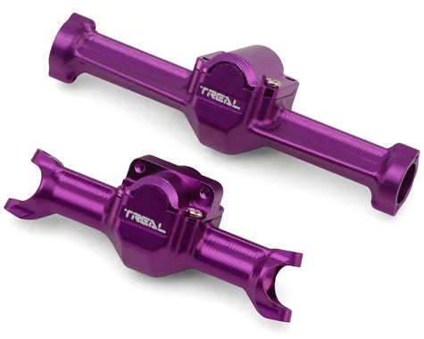 Treal Hobby Axial SCX30 7075 Aluminum Front & Rear Axle Housings Set