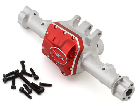 Treal Hobby V2 CNC-Machined Aluminum Rear Axle Housing for Traxxas TRX-4